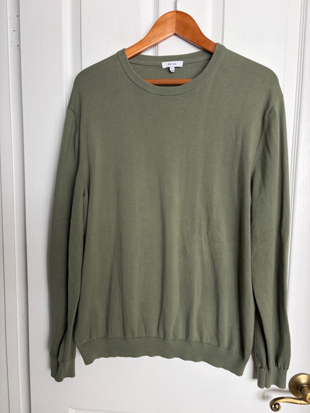 Reiss Olive Crewneck Sweater